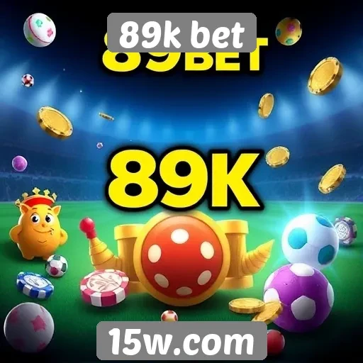 Variedade de jogos disponíveis no 89k bet